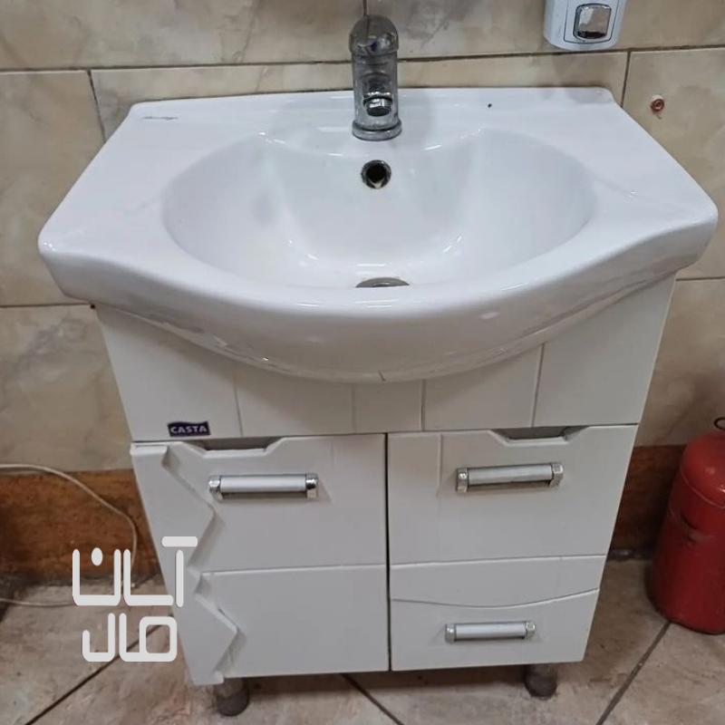 روشویی بهمراه شیر اهرمی