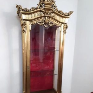 بوفه چوبی طلایی