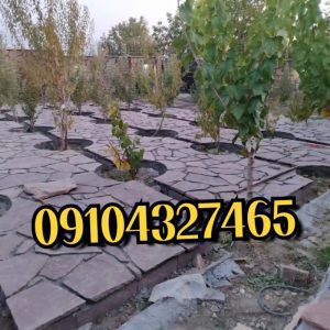 نصب اجرای سنگ لاشه ورقه دماوند