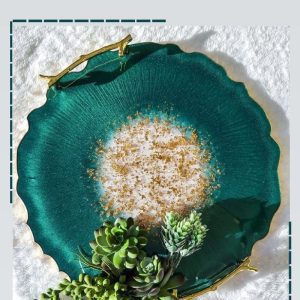 سینی های رزینی قابل اجرا در هر رنگ وطرحی نشکن