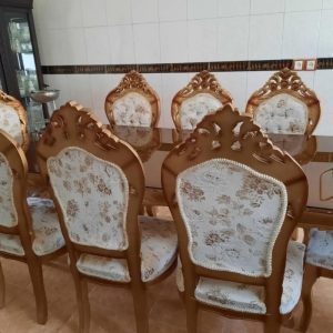 میز غذاخوری چوبی ۸نفره