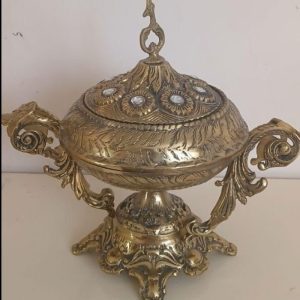 شکلات خوری پایه دار برنز