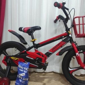 دوچرخه سایز۱۶ درحدنو-با چرخ کمکی و تیوب اضافه