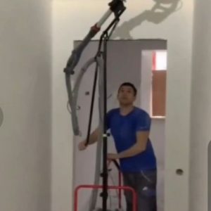 نقاشی ساختمان با دستگاه ایرلس