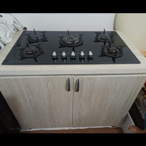 اجاق گاز ۵ شعله کابینتی