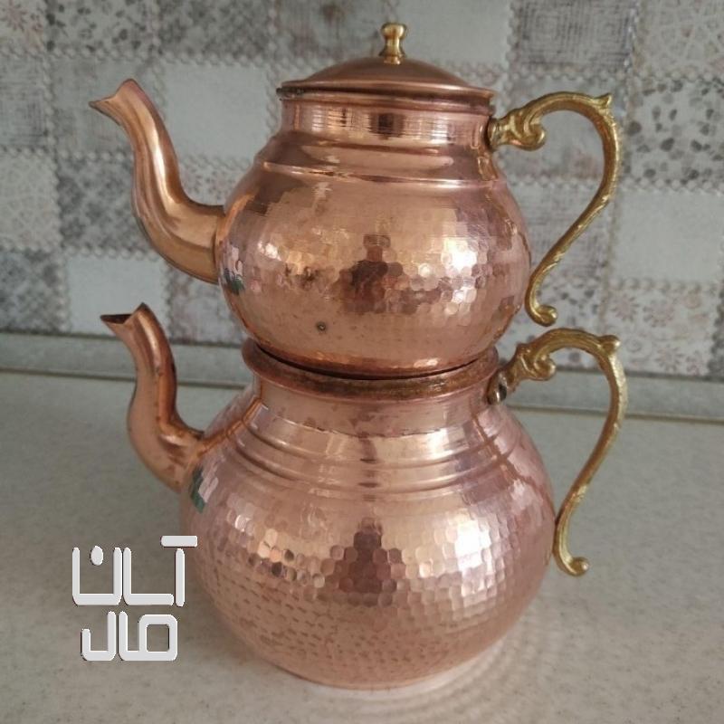 کتری قوری مسی