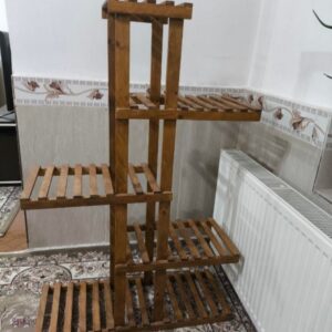 استند گل چوبی