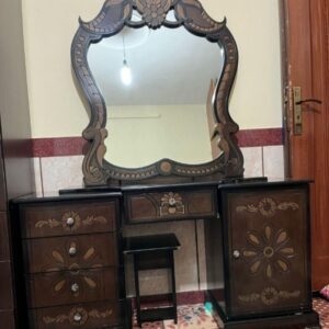 آینه کنسول چوبی