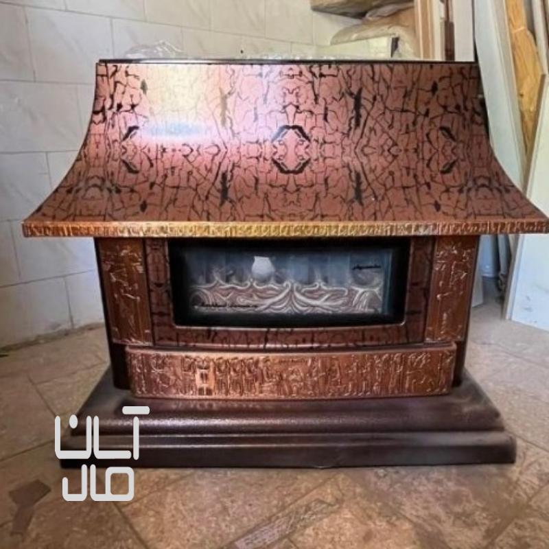 بخاری گازی مدل شومینه