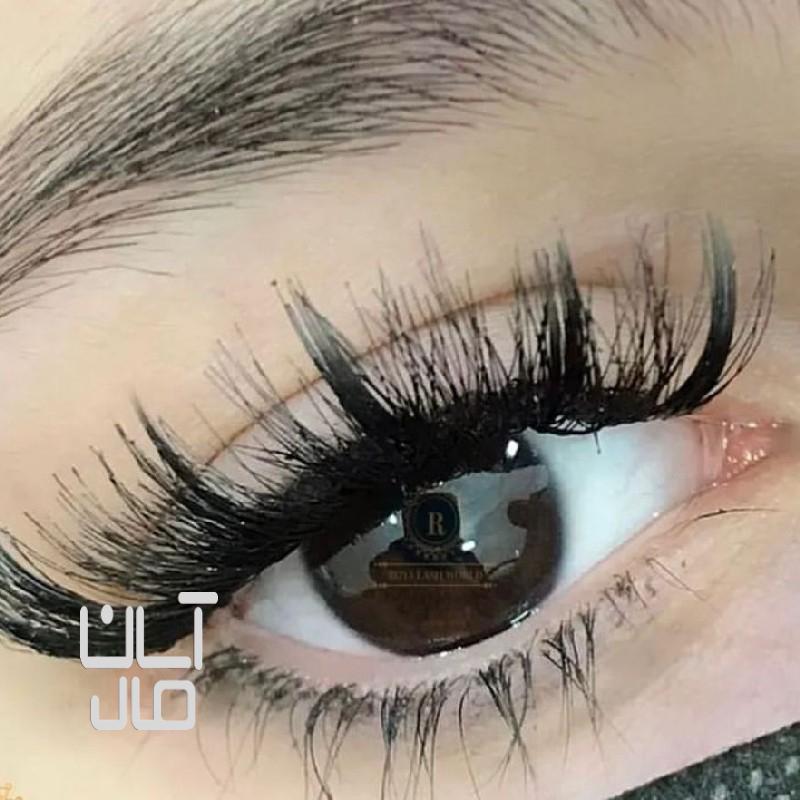 کاشت مژه موقت و دائم(اکستنشن انجام نمیدم )