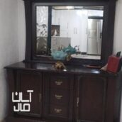 آینه کنسول چوبی