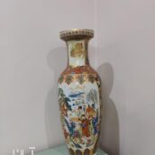 گلدان گل مرغی چینی آنتیک