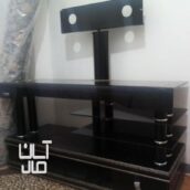 میز تلویزیون شیشه ای