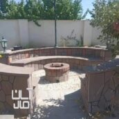 سنگ مالون کف حیاط