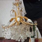 لوستر کریستالی ۶شاخه