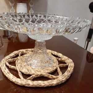میوه خوری کریستالی پایه دار