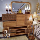 ست آینه کنسول ومیز تلویزیون