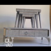 میز عسلی وجلو مبلی