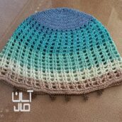 کلاه تور بافی