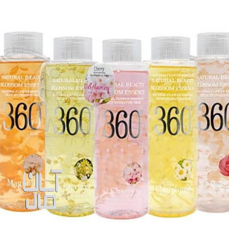 تونرپاک کننده آرایش صورت ۳۶۰برند(هپی لیدی)