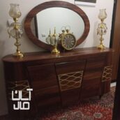 آینه کنسول چوبی