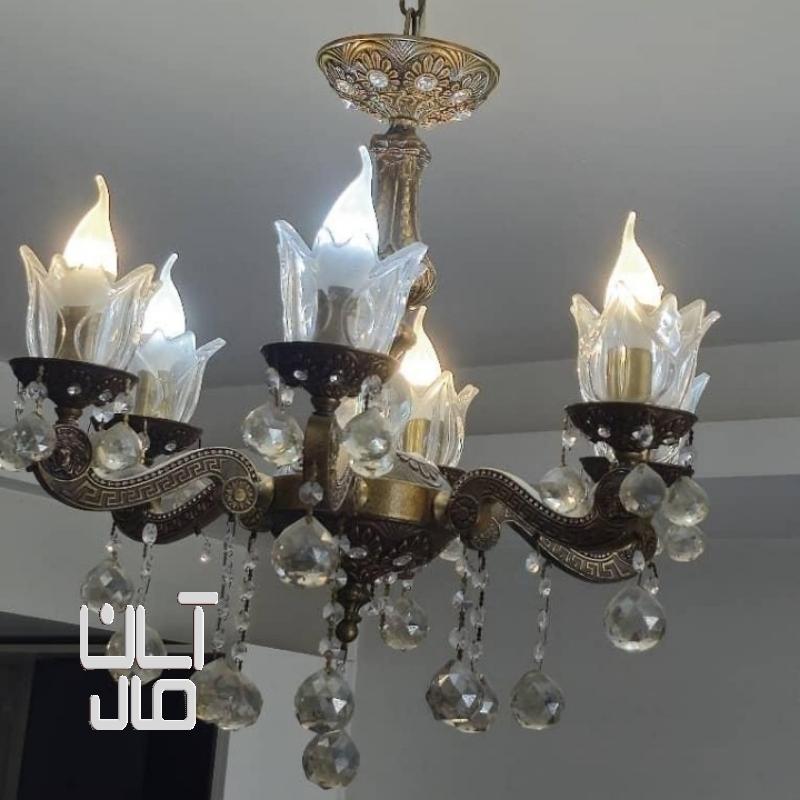 لوستر شش شاخه