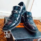 کفش چرم مردانه