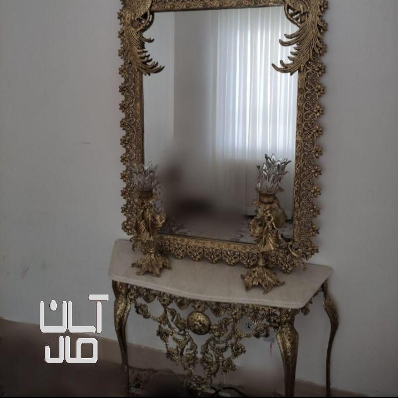 آینه کنسول همراه دوعددشمعدان