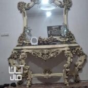 آینه کنسول چوبی