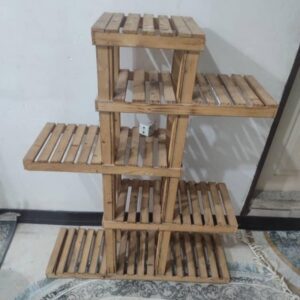 استند گل چوبی