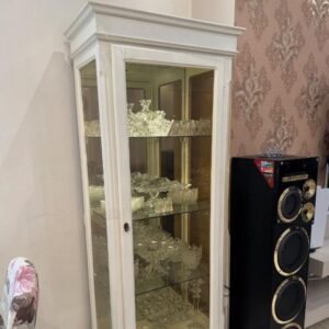 بوفه چوبی سفید