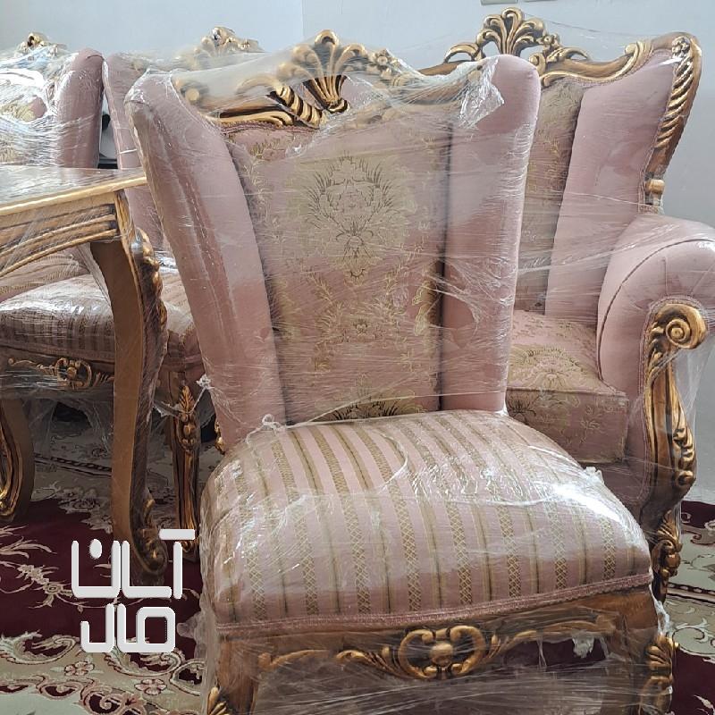 مبلمان مدل رامتین ۹ نفره با میزناهارخوری۴نفره سِت