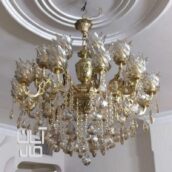 لوستر کریستالی ۱۲شاخه