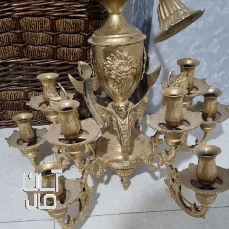 لوستر برنز ۵ شاخه