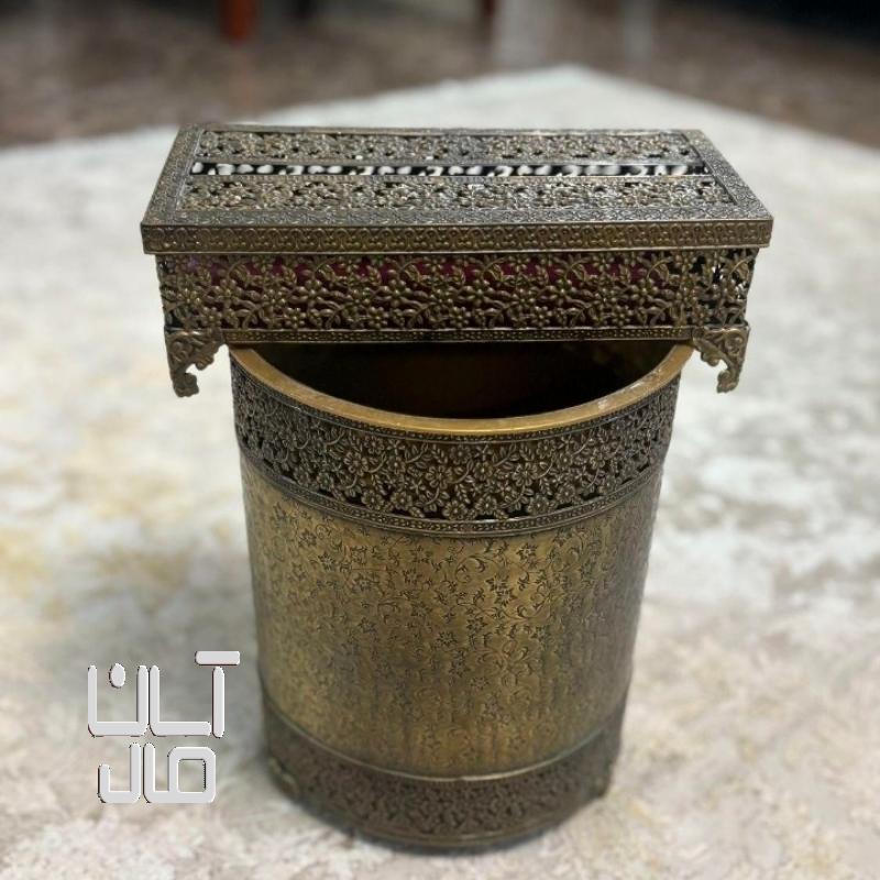 سطل وجای دستمال