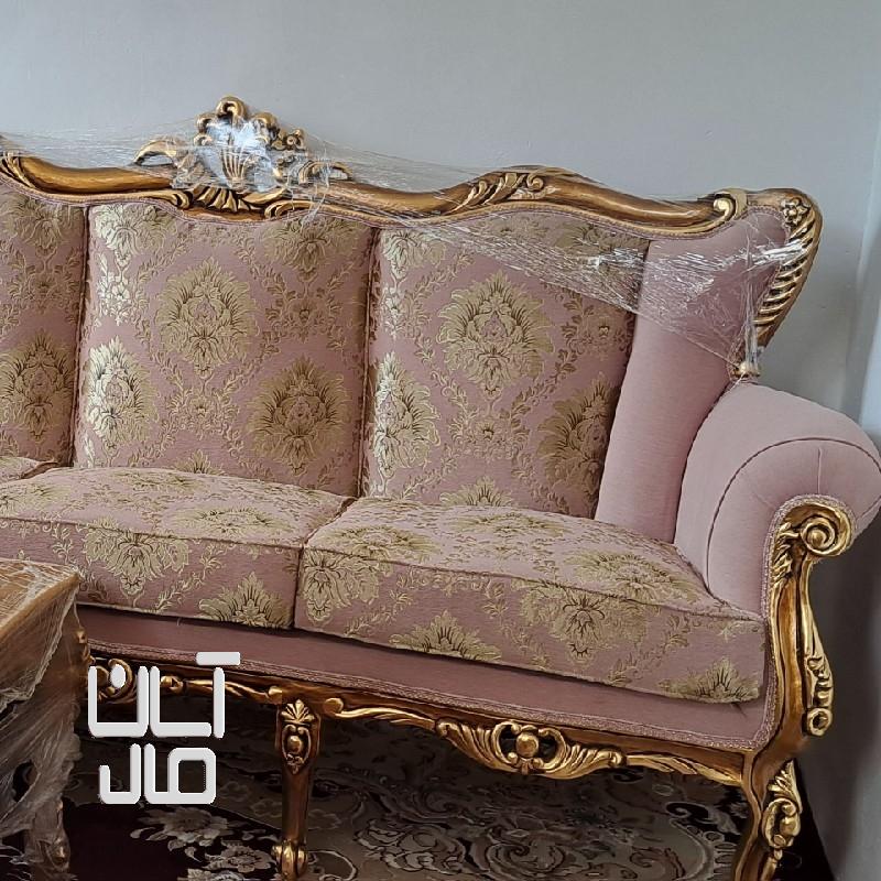 مبلمان ۹ نفره مدل رامتین با میز ناهار خوری ۴ نفره سِت کاملا نو و استفاده نشده
