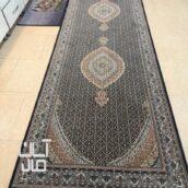 کناره فرش طرح ماهی