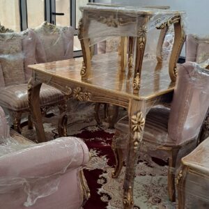 مبلمان ۹ نفره مدل رامتین با میز ناهار خوری ۴ نفره سِت کاملا نو و استفاده نشده