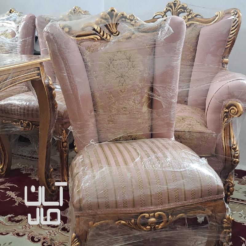 مبلمان ۹ نفره مدل رامتین با میز ناهار خوری ۴ نفره سِت کاملا نو و استفاده نشده