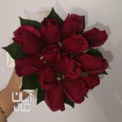 دسته گل رز عروس