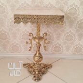 میز تلفن برنز