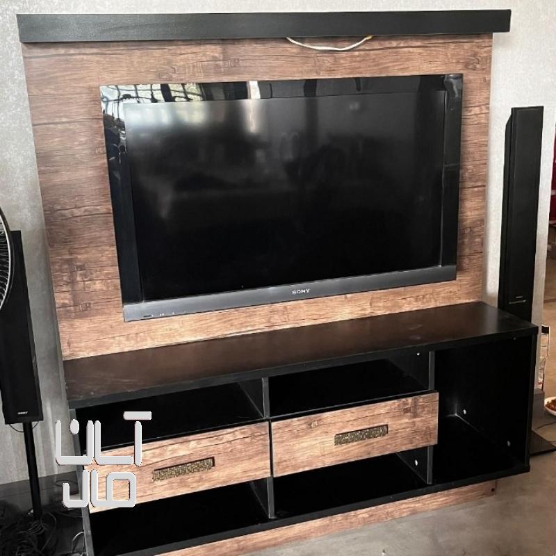 میز تلویزیون چوبی