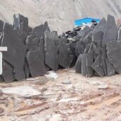 فروش سنگ لاشه مشکی میگون