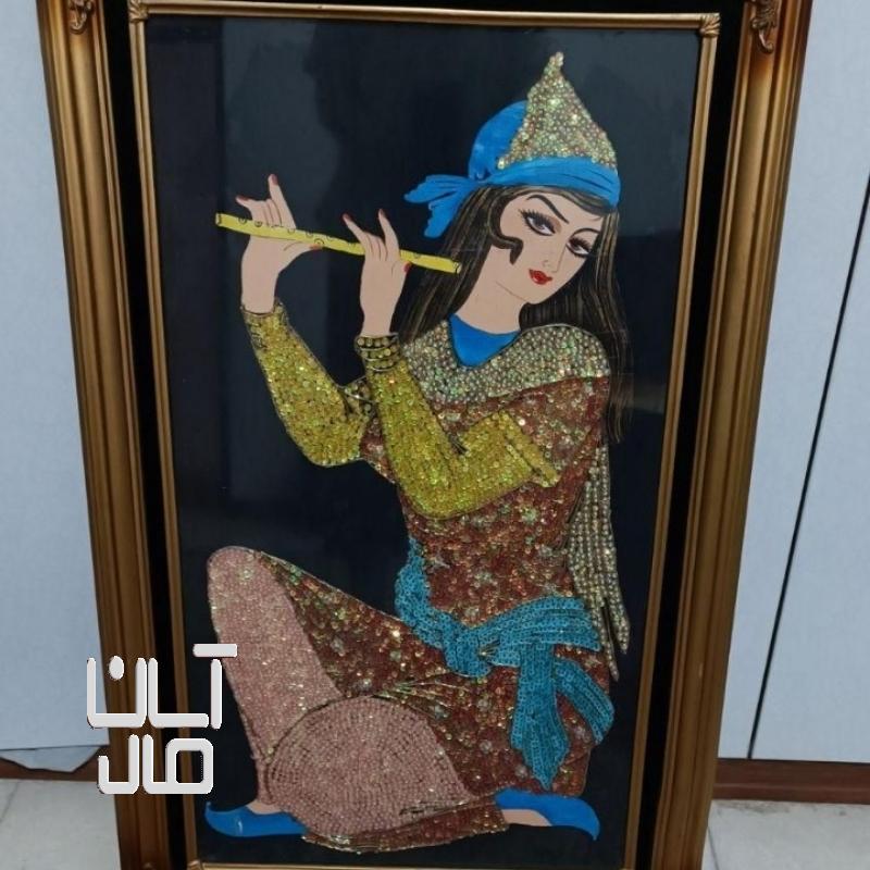تابلوی پولکدوزی شده