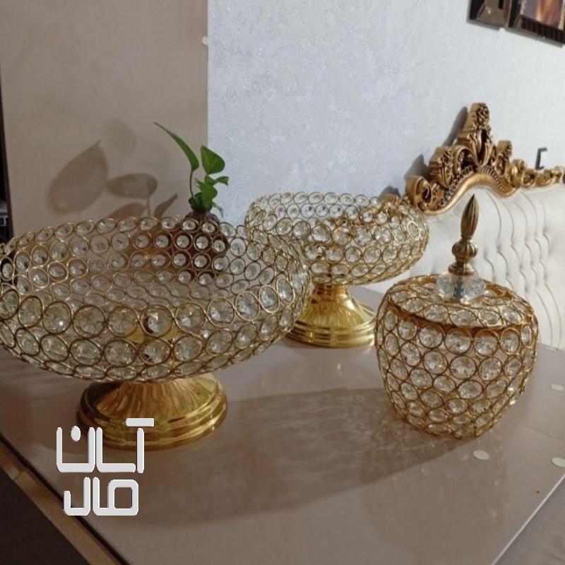 ظروف پذیرایی نگین دار