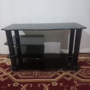 میز تلویزیون شیشه ای