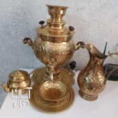 سماور شش لیتری زغالی