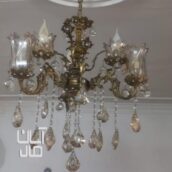 لوستر برنز سه شاخه