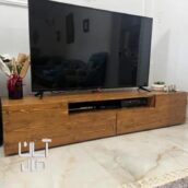 میز تلویزیون چوبی