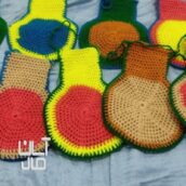 لیف حمام دستبافت